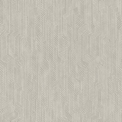 York Wallcovering Metropolis Geometric Wallpaper Grey, Gray