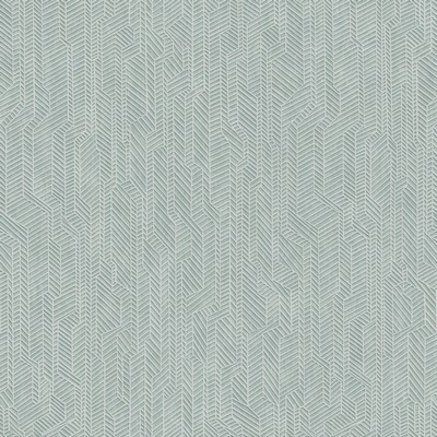 York Wallcovering Metropolis Geometric Wallpaper Teal