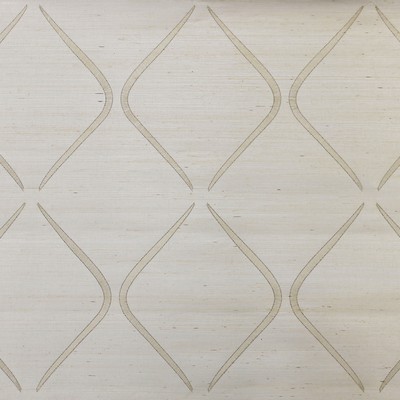 York Wallcovering Marquise Wallpaper  White