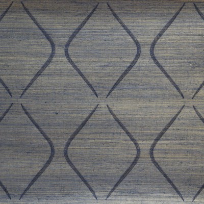 York Wallcovering Marquise Wallpaper  Indigo