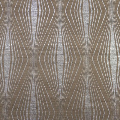 York Wallcovering Radiant Wallpaper  Silver/Taupe