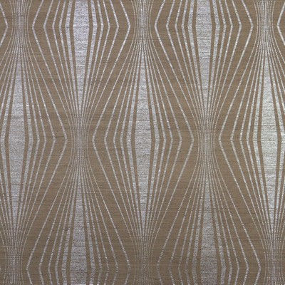 York Wallcovering Radiant Wallpaper  Silver/Taupe
