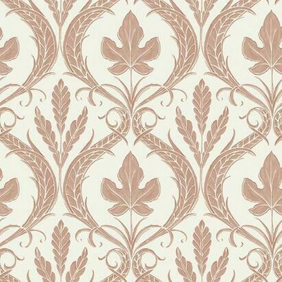 York Wallcovering Adirondack Damask Wallpaper Brown/Beige