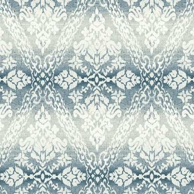York Wallcovering Tudor Diamond Damask Wallpaper Navy