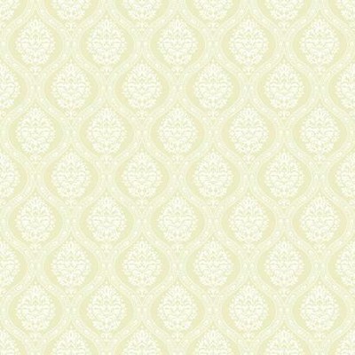 York Wallcovering Petite Ogee Wallpaper Yellow