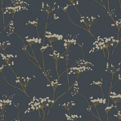 York Wallcovering Enchanted Wallpaper Blue