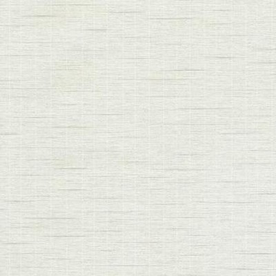 York Wallcovering Weave with Pinstripe Wallpaper White