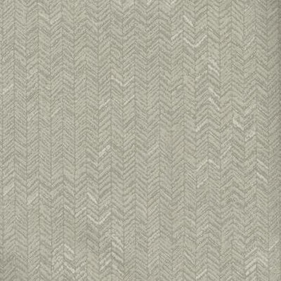York Wallcovering Fabric Chevron Wallpaper Grey