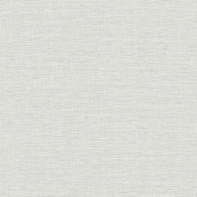 York Wallcovering Silk Linen Weave Wallpaper Gray