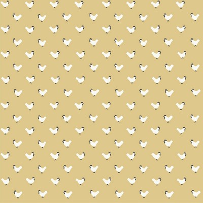 York Wallcovering Roost Wallpaper Yellow