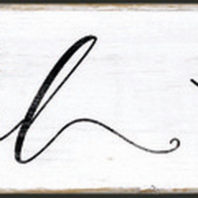 York Wallcovering Lets Stay Home Border  Black/White