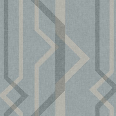 York Wallcovering Shape Shifter Wallpaper Blue