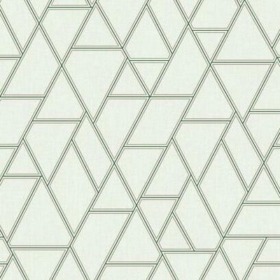 York Wallcovering Pathways Wallpaper White/Green