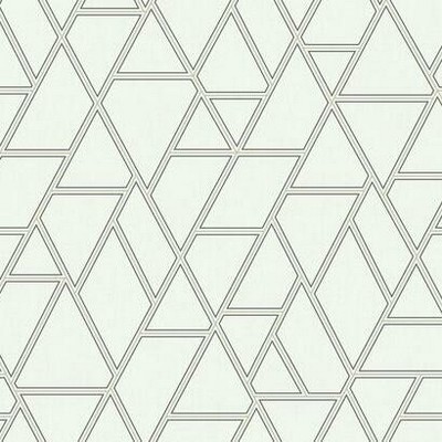 York Wallcovering Pathways Wallpaper White/Gray