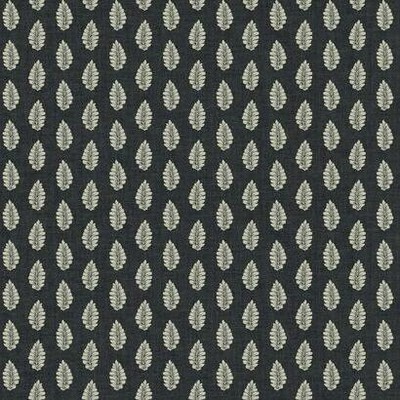 York Wallcovering Leaf Pendant Wallpaper Black