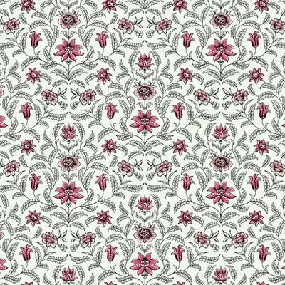 York Wallcovering Vintage Blooms Wallpaper Red