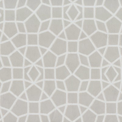 York Wallcovering Sculptural Web Wallpaper Lt Grey/Cream