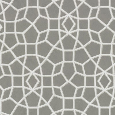 York Wallcovering Sculptural Web Wallpaper Grey