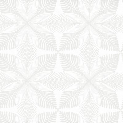 York Wallcovering Roulettes Wallpaper Lily White/Cream