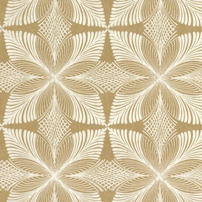 York Wallcovering Roulettes Wallpaper Gold