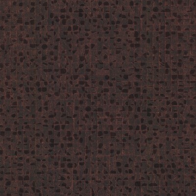 York Wallcovering Leather Lux Wallpaper Brown
