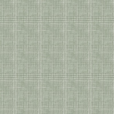 York Wallcovering Shirting Plaid Wallpaper Green