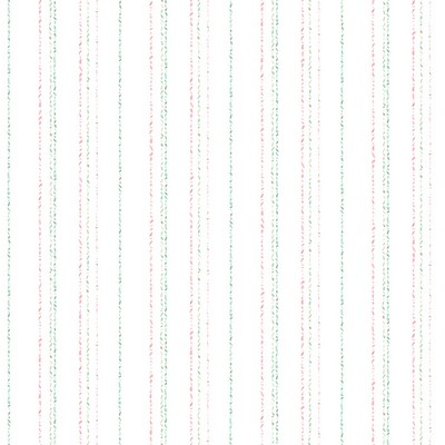 York Wallcovering Dotty Stripe Wallpaper Pastel