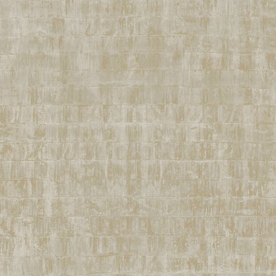 York Wallcovering Liquid Metal Wallpaper Taupe