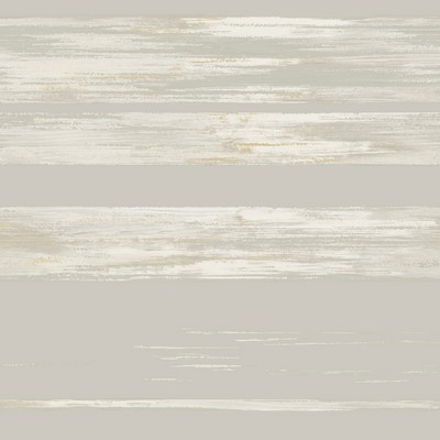 York Wallcovering Horizontal Dry Brush Wallpaper Grey