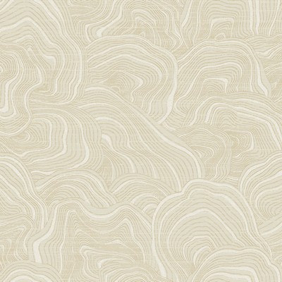 York Wallcovering Geodes Wallpaper Cream