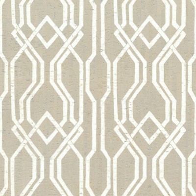 York Wallcovering Balanced Trellis Wallpaper White/Off Whites