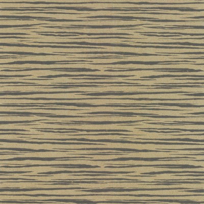 York Wallcovering Etched Wallpaper  Brown