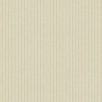 York Wallcovering French Ticking  Khaki/Light Blue