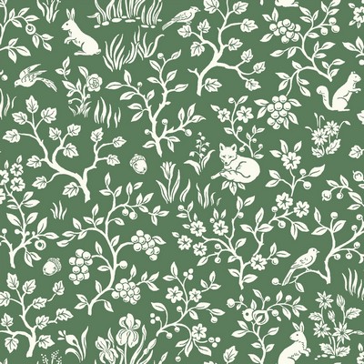 York Wallcovering Fox & Hare  Forest Green