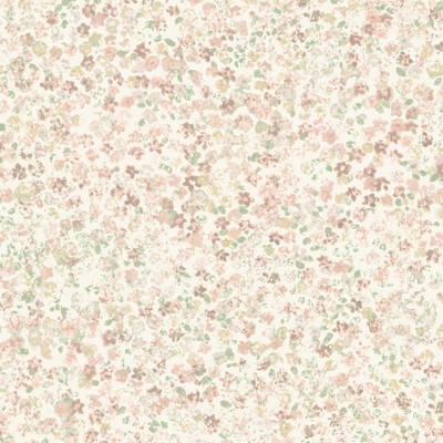 York Wallcovering Meadow Wallpaper Pink