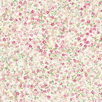 York Wallcovering Meadow Wallpaper Pink