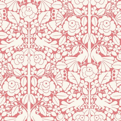 York Wallcovering Fairy Tales Wallpaper Pink