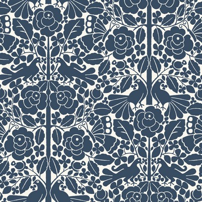 York Wallcovering Fairy Tales Wallpaper Blue