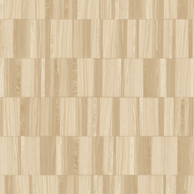 York Wallcovering Gilded Wood Tile Wallpaper Blonde Wood