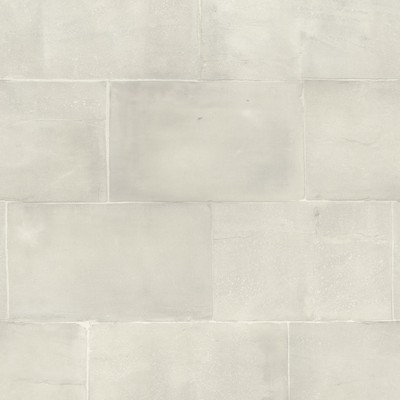 York Wallcovering Quarry Block Wallpaper White