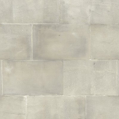 York Wallcovering Quarry Block Wallpaper Light Gray