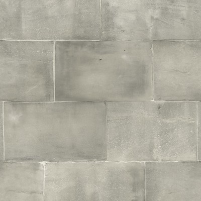 York Wallcovering Quarry Block Wallpaper Gray