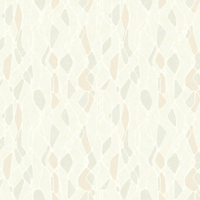 York Wallcovering Stained Glass Wallpaper Beige