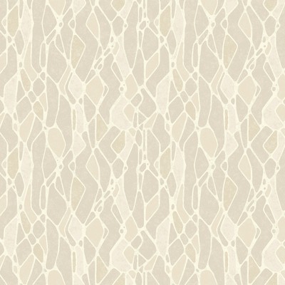 York Wallcovering Stained Glass Wallpaper Taupe