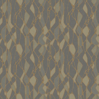 York Wallcovering Stained Glass Wallpaper Dark Grey
