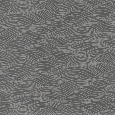 York Wallcovering Sand Crest Wallpaper Silver