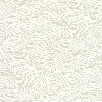 York Wallcovering Sand Crest Wallpaper White