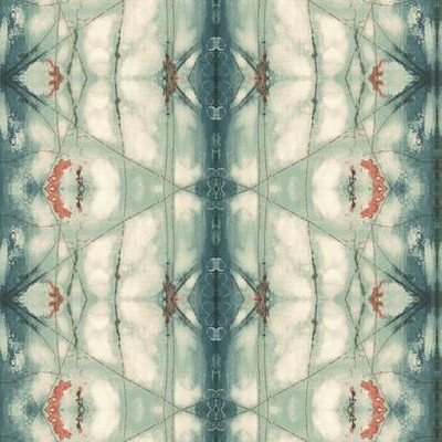 York Wallcovering Transcendence Removable Wallpaper Blues/Oranges