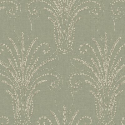York Wallcovering Candlewick Wallpaper Greens