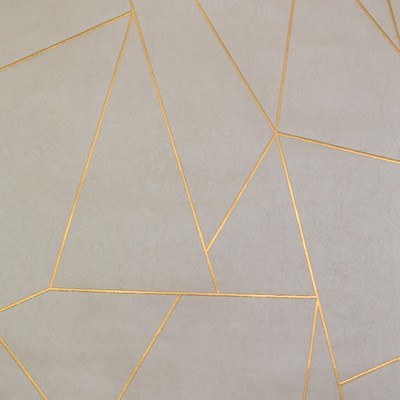 York Wallcovering Nazca Wallpaper Almond/Pearl/Gold